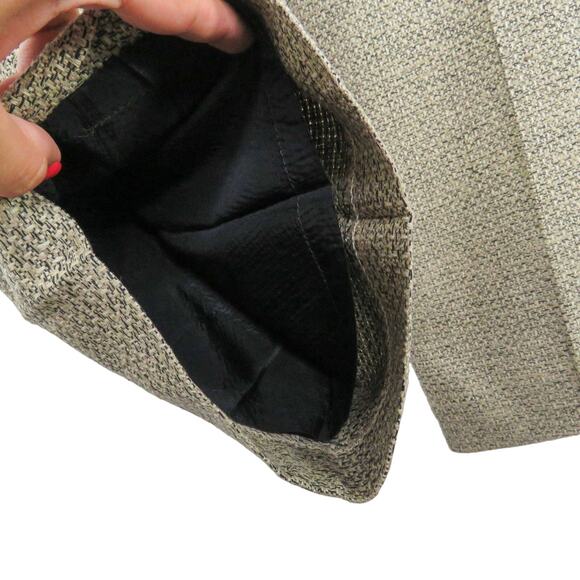 Vintage 1980s Doncaster Silks Brown Straight Leg Tweed Trouser Pants 30" - Picture 5 of 7